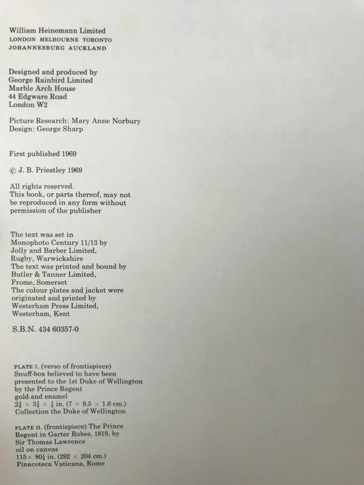 普里斯特利《乔治四世摄政史，1811-1820年》 数百幅插图 精装16开 商品图3