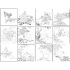 孙锡之工笔动物画白描底稿十二生肖小品一套十二幅册页初学尺寸42×42厘米SY00 商品缩略图1