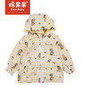 商场同款棉果果春季女童印花连帽风衣M122100422111 商品缩略图1