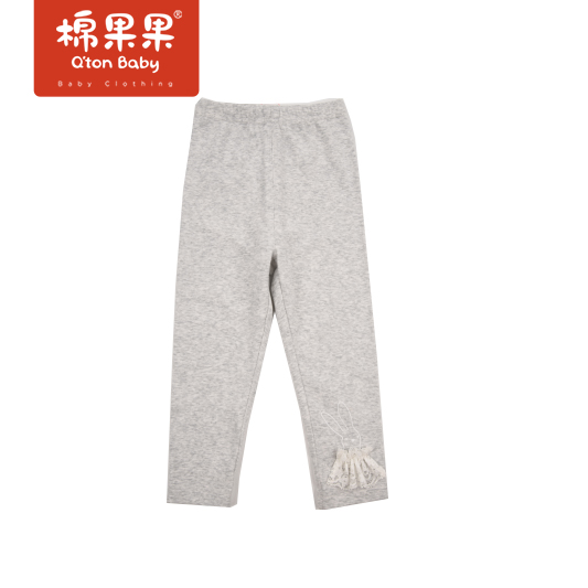 商场同款棉果果春季女童弹力针织打底裤裤子M122206222138