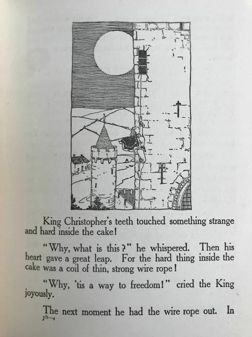 约20世纪早期 快乐故事书 4幅彩色与大量黑白插图 精装16开 商品图9