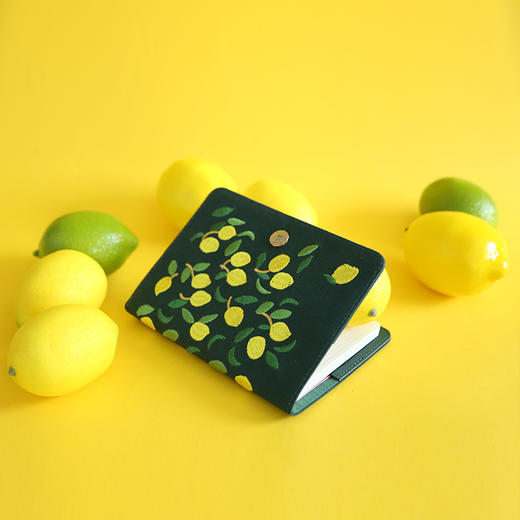 广博A6-kinbor刺绣款手帐本lemon tree柠檬树日程计划本日记笔记本学生 商品图2