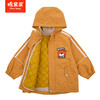 棉果果秋冬男童夹棉两件套连帽风衣M112100222073 商品缩略图0