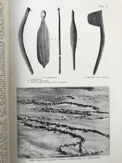 1925年 澳大利亚图解百科全书（全2卷） 数百幅插图 漆布精装16开 商品图13