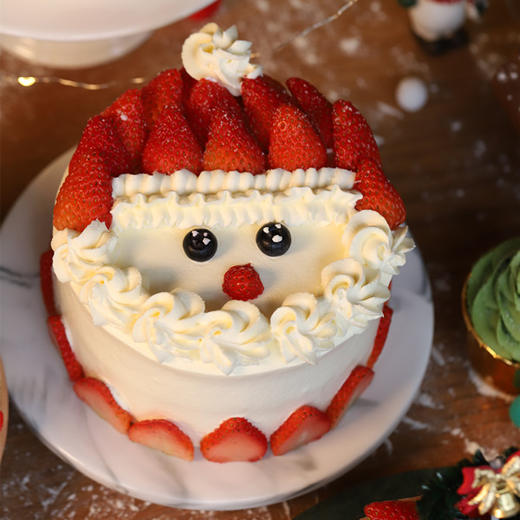 圣诞老人草莓蛋糕 商品图2
