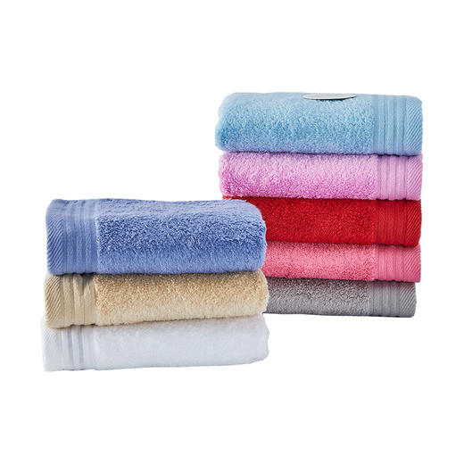 日本那须藤唯美素色无捻01-天蓝色浴巾 商品图1