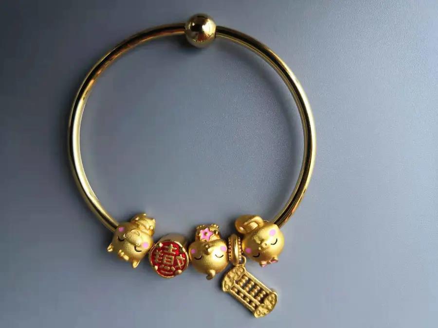 三合贵人手链（如意算盘款）