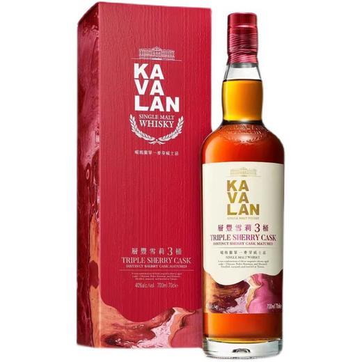 Kavalan噶玛兰层丰雪莉3桶单一麦芽威士忌｜涵舍选品｜ 商品图0