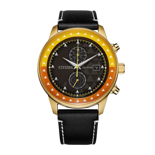 西铁城x鬼灭之刃 联名腕表·善逸光动能中性表CA7082-18X 商品图1