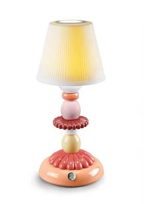 Lotus Firefly lamp -coral（莲花萤火虫灯-珊瑚色）