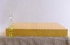 围甲套装：6厘米厚新榧实木棋盘+老云子+金丝栗木罐+手提袋。 商品缩略图4