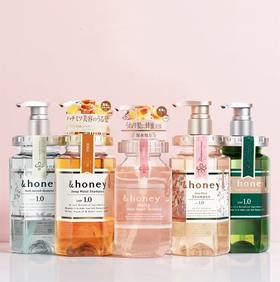 日本HONEY 安蒂花子无硅油洗发水/护发素系列 （440ml+440ml）