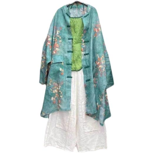 裁缝学苑AG226 对襟盘扣开衫蝙蝠袖外套纸样防晒衣女装打版裁剪图 商品图4