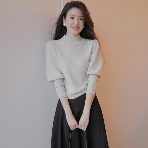 新款时尚气质女神范网红小香风针织半身裙子两件套装 RWQ7624 商品图0