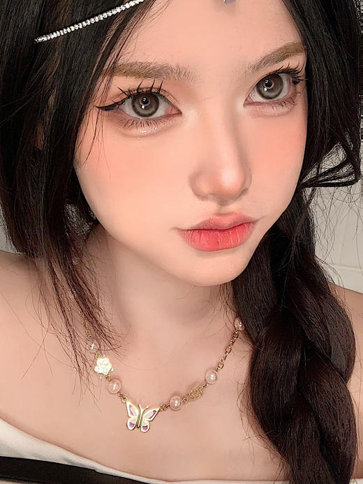 HYMORA 美瞳 荔枝冰 限价品牌 不使用任何优惠券哦 请各位宝宝谅解每单送一瓶护理液  0-700/800/1000度缺货 其余度数现货发货快 商品图11