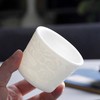 观云•羊脂玉瓷素烧茶杯，祥云主人杯 商品缩略图4
