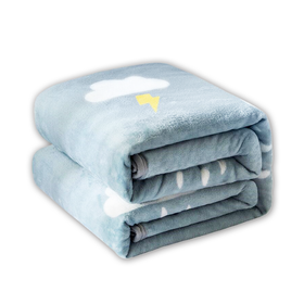 【礼品】加厚法兰绒毛毯（1.8m*2m）