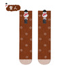 【2双装 圣诞亲子袜 蓄热保暖无根设计】冬季超厚中高筒大中小童宝宝袜子亲子袜套圣诞珊瑚绒过膝长统袜 商品缩略图10