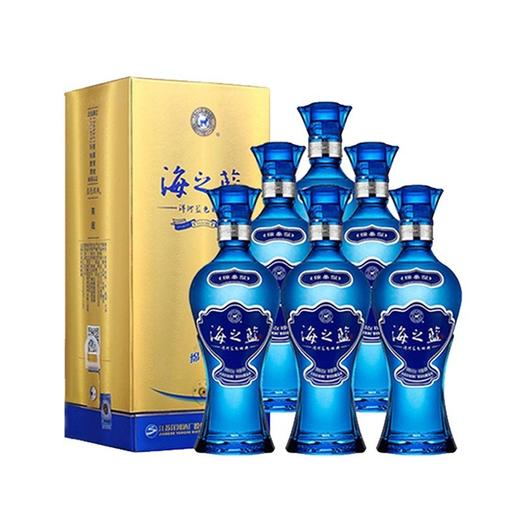 洋河蓝色经典52度520ml*6瓶海之蓝  梦之蓝  天之蓝  青瓷箱装粮食酒绵柔浓香型白酒送礼 商品图4