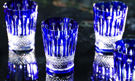 水晶威士忌杯绿、钴蓝2款【大小2个规格】，货号【C85-100-B7J】规格：83*83*109mm/货号【C85-90-B7J】规格：80*80*92mm 商品图5