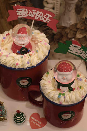 【2021圣诞节】圣诞老人陶瓷杯（满百起送）