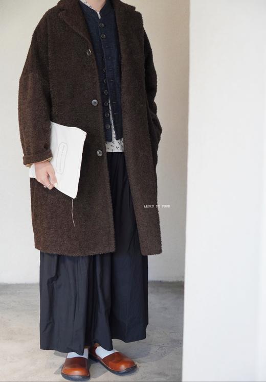 ECOLE DE CURIOSITES 羊毛平纹针织中性外套(Made in Italy) 商品图0