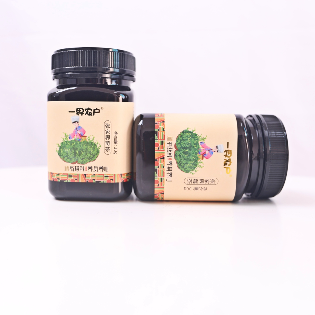 一界农户张家界莓茶30g罐