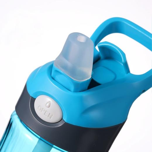 库特运动水杯qut 库特大容量便携随手杯学生成人户外运动水杯塑料夏季儿童水杯吸管杯带提手杯 商品图3