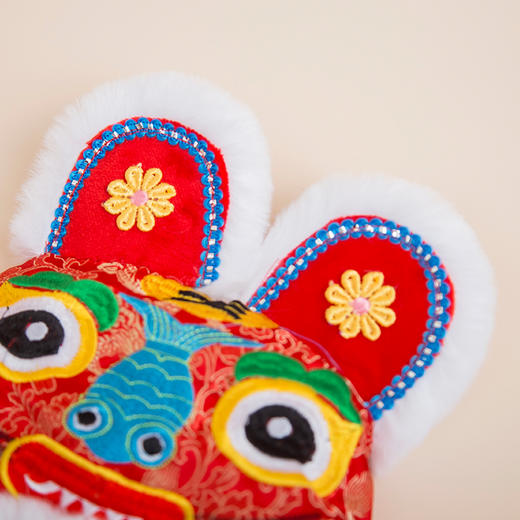 手艺人手工缝制宝宝虎头帽 商品图2