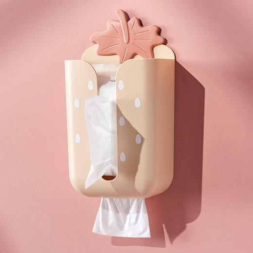 抽纸盒壁挂式家用客厅创意免打孔倒纸巾盒 商品图4