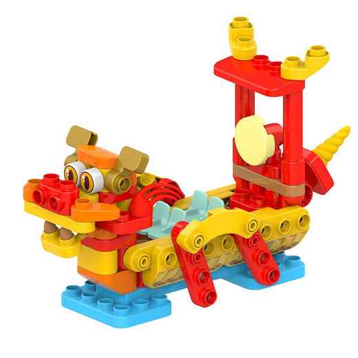 布鲁可积木80206创造大师-欢乐中国桶 商品图2
