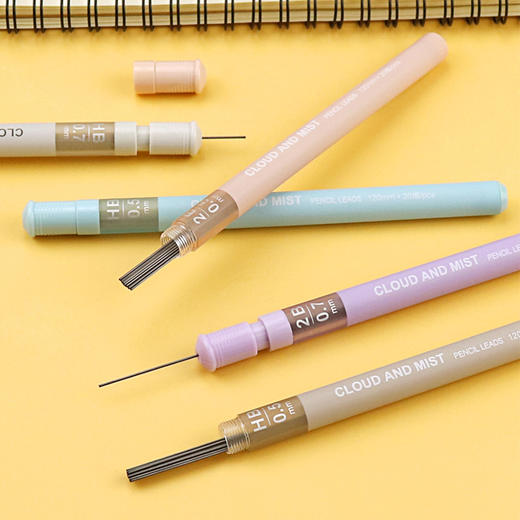 晨光莫兰迪铅芯管ASL36119黑2B0.7学生自动铅笔芯文具 商品图4