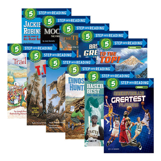 美国企鹅兰登经典分级读物 第五阶段11册 兰登英语分级阅读绘本 Step into Reading 5 英文原版绘本 全英文版童书 商品图1