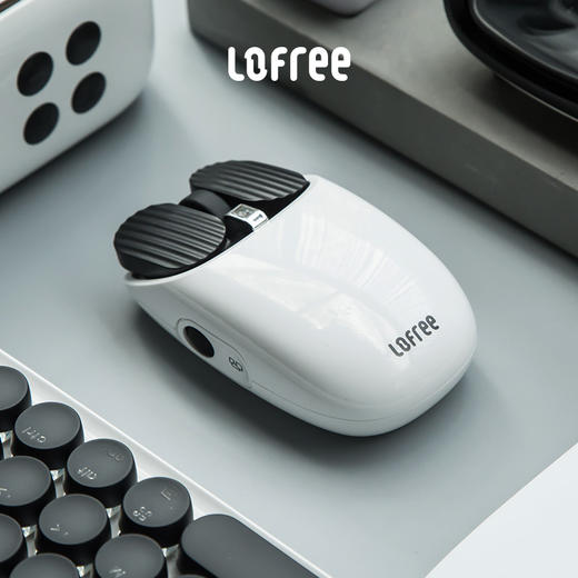 洛斐薯片蓝牙鼠标 多款式LOFREE无线台式通用办公创意礼物文创 商品图0