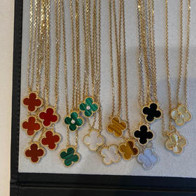 原单品质四叶草女项链