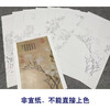 弘历工笔花鸟画白描底稿缂丝御制诗花卉册小品一套八幅册页尺寸30*50厘米MT09 商品缩略图3