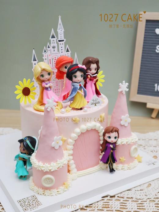 1027CAKE | 迪士尼公主 城堡蛋糕 商品图2