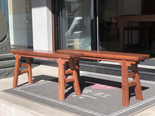 红桥红  家具严选  缅甸花梨（大果紫檀）【110大长板凳】 商品图6