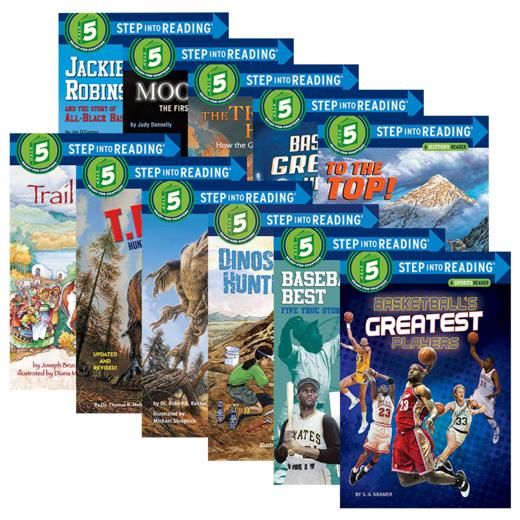 美国企鹅兰登经典分级读物 第五阶段11册 兰登英语分级阅读绘本 Step into Reading 5 英文原版绘本 全英文版童书 商品图4