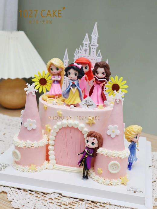 1027CAKE | 迪士尼公主 城堡蛋糕 商品图1