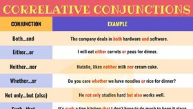 Correlative Conjunctions