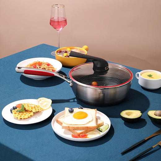 康巴赫第五代316不锈钢煎锅 28CM JQR 商品图1