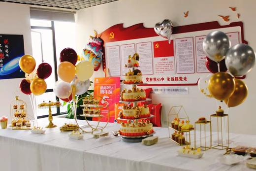 橙色系商务甜品台 商品图4