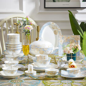 凰家骨瓷50头时光漫步套装