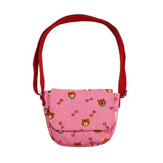 HUJI祤集Flap斜挎包插画猫猫和熊熊 商品图10