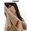 VIMAGE纬漫纪春季新款洋气复古喇叭袖修身针织衫上衣V1701302针织衫 商品缩略图4