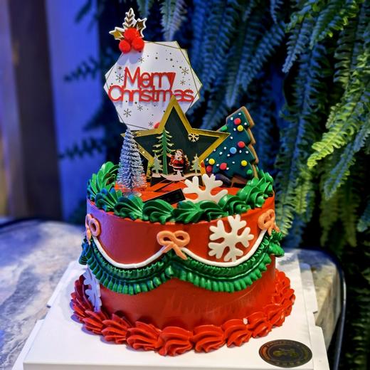 圣诞蛋糕（复古红） 商品图0