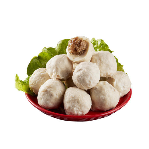 邵子牙贡丸鱼丸包心肉丸火锅丸子关东煮火锅食材汤面食材可批发 商品图4