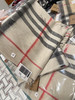 burberry专柜级经典羊绒格子围巾-石色 商品缩略图3