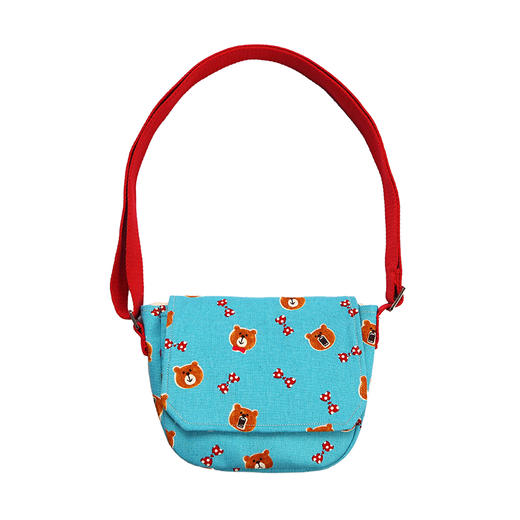 HUJI祤集Flap斜挎包插画猫猫和熊熊 商品图8